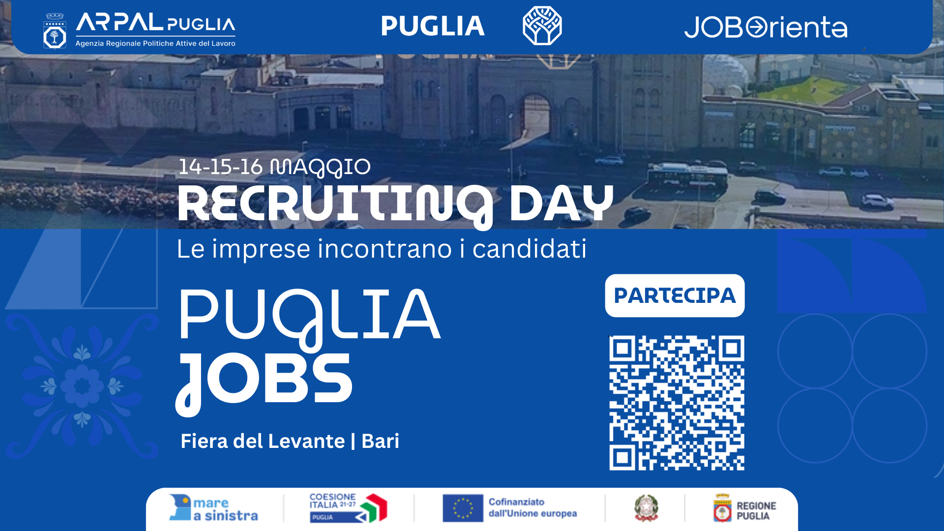 AL VIA LA PRIMA EDIZIONE JOB&ORIENTA BARI AL VIA LA PRIMA EDIZIONE JOB&ORIENTA BARI